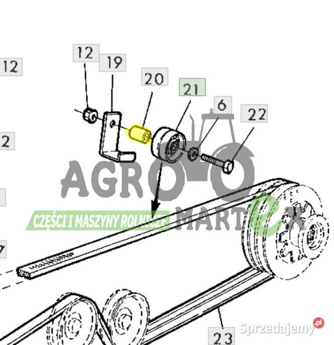 Z66866 Z22659 Z37615 TULEJKA JD Wichrów sprzedam