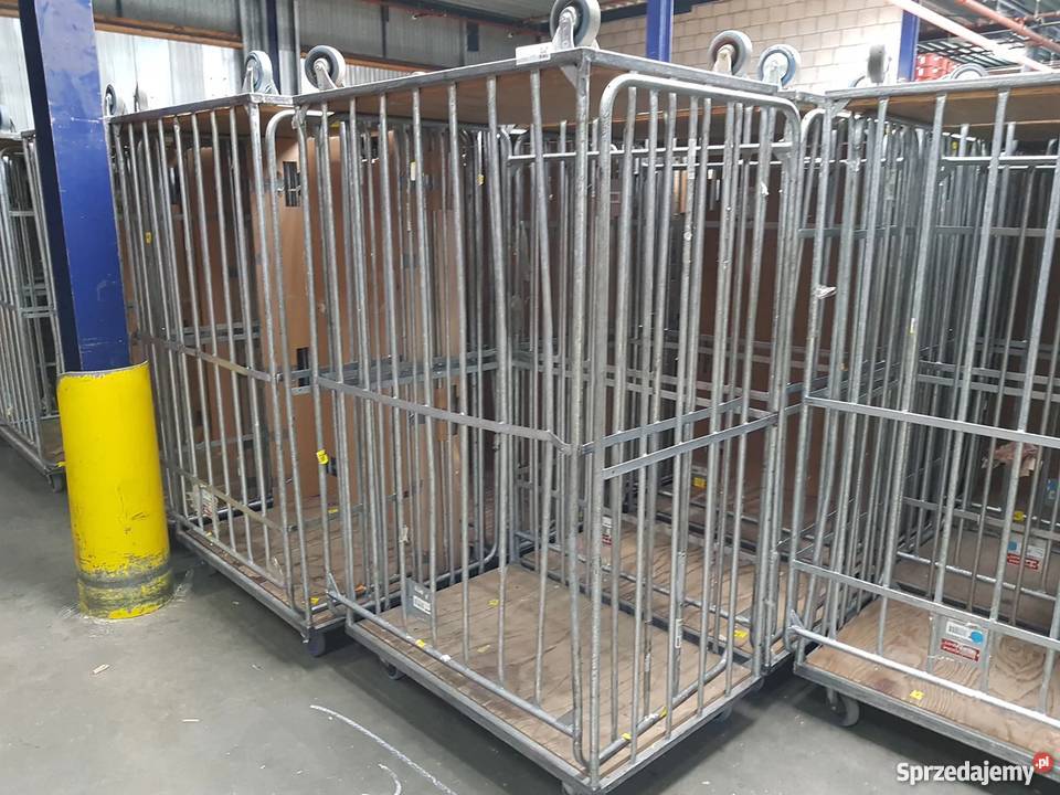 WÓZEK transportowy magazynowy 3 ściany120x80x190 Wrocław