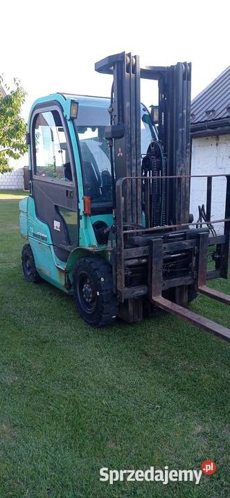 Wózek widłowy 25 tony triplex Mitsubishi mazowieckie Rzeczniów