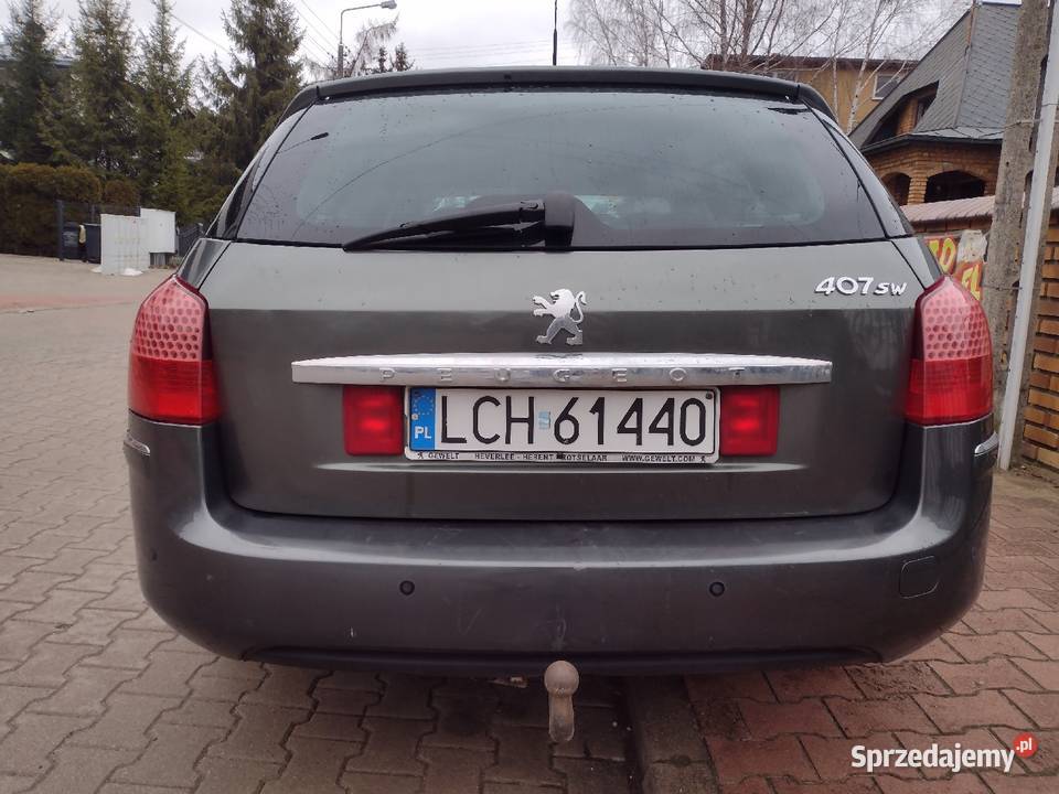 Peugeot 407 SW 16 Diesel 2010 407 Białystok