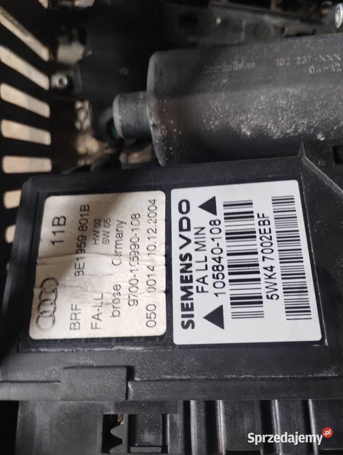 Lewe tylne drzwi Audi a4 B7 ly9b Charsznica