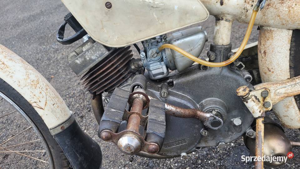 Motorower Laverda Lawerdino 1964r na hamulcach Kotlarnia