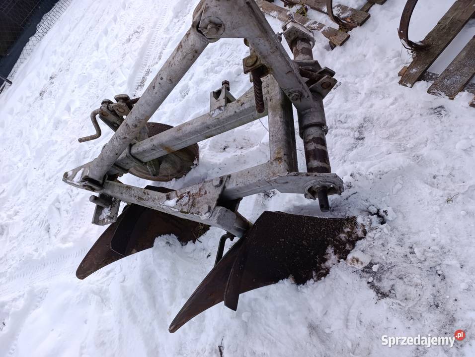Pługi Grudziądz 2 małe nieuszkodzony Pługi lubelskie Dęblin