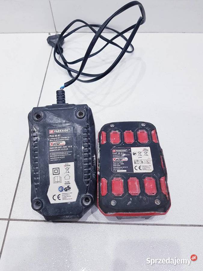 Akumulator litowojonowy 20V 2Ah z ładowarką śląskie sprzedam