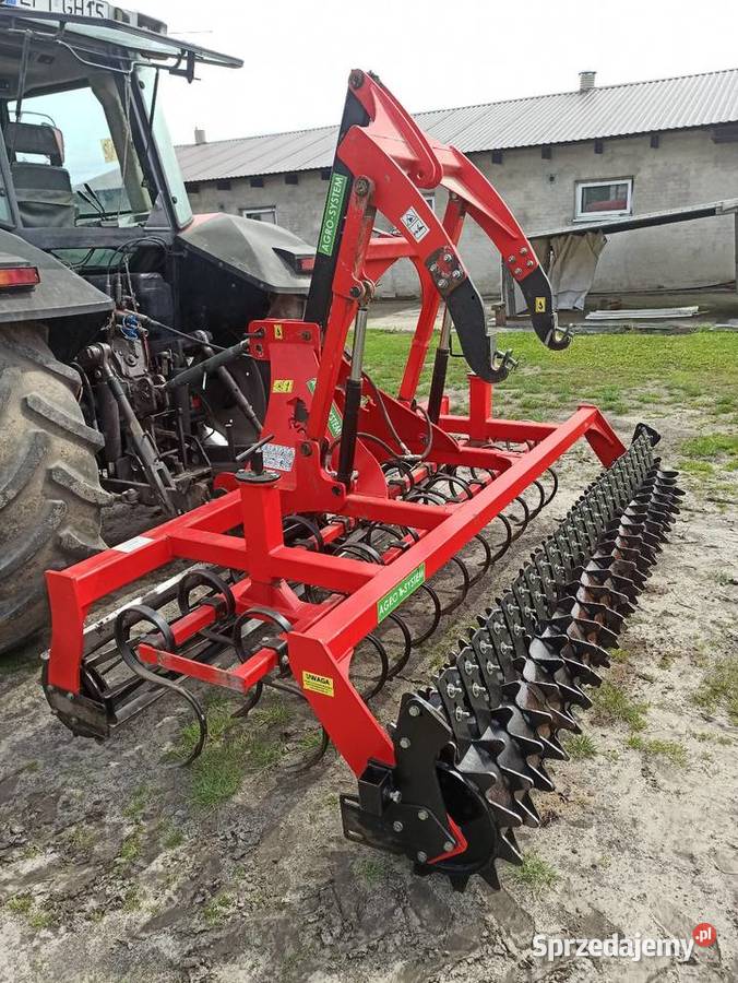 Agregat uprawowo siewny z hydropakiem AgroSystem Piotrków Trybunalski sprzedam