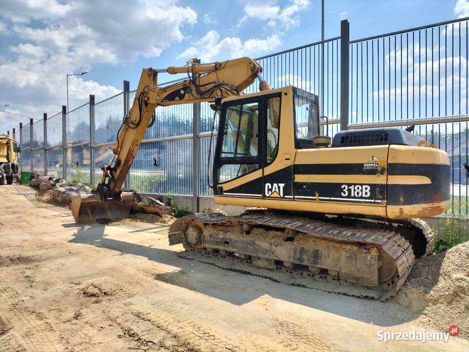 Koparka gąsienicowa CAT 318 BL Rzeszów sprzedam