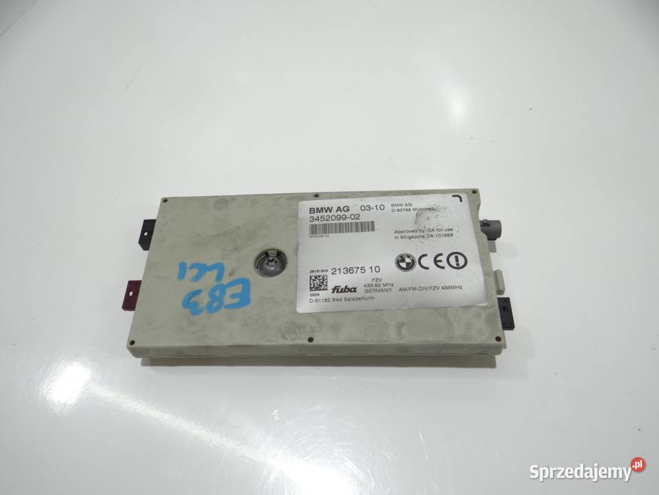 BMW WZMACNIACZ DIVERSITY X3 E83 LIFT 3452099 Strzyżewice