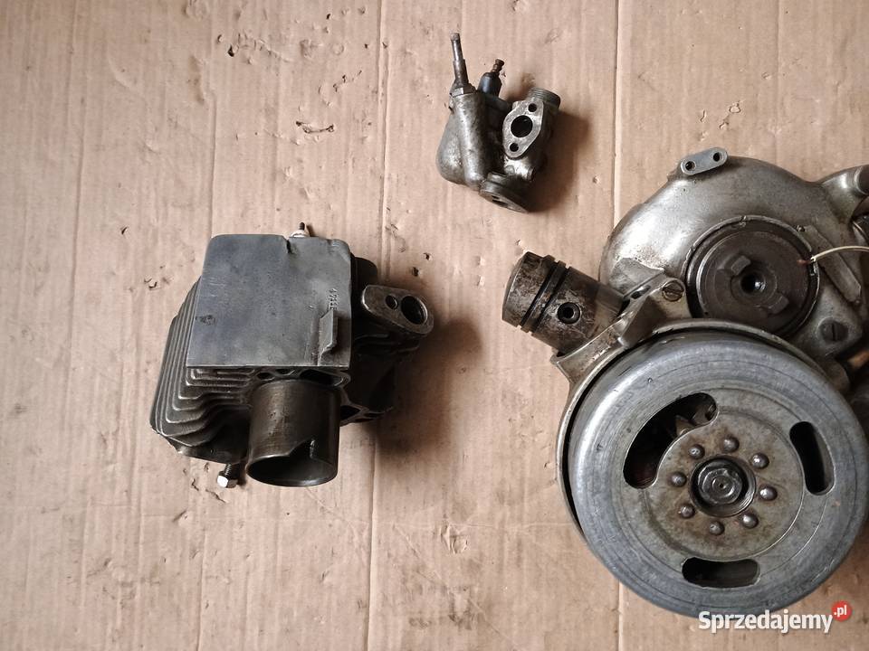 Silnik FichtelSachs Saxonette 1939 rower z warmińsko-mazurskie Kurzętnik sprzedam