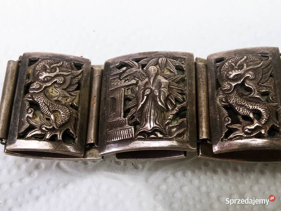 Bransoletka Srebro Chiny Srebro 925 19 w Nowa Sól