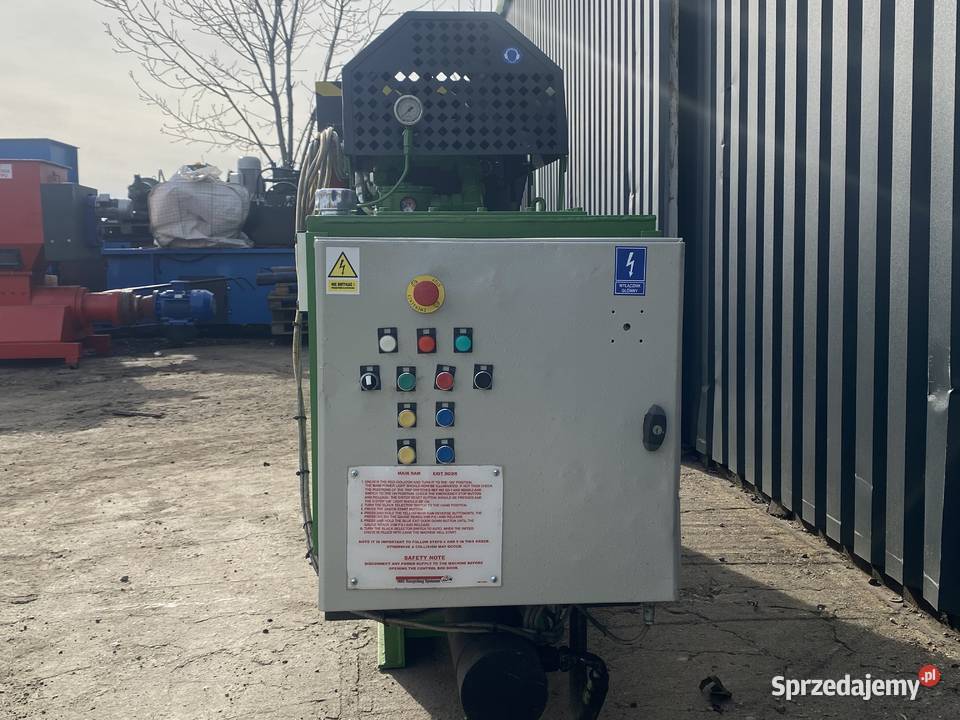 paczkarka do puszek prasa do złomu