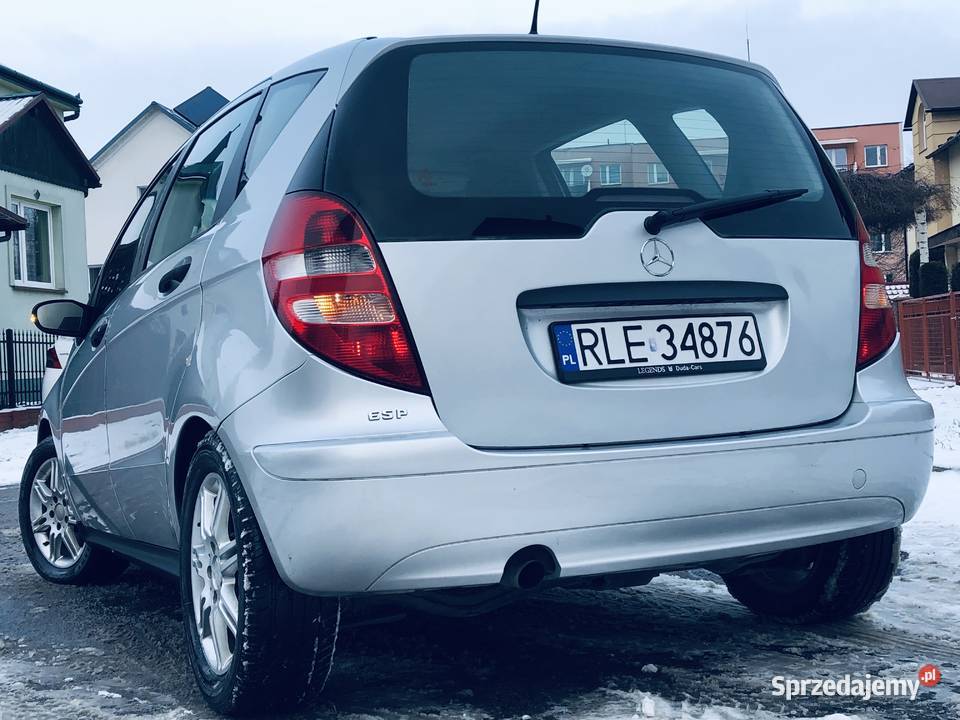 MercedesBenz A160 W169 CLASSIC Srebrny