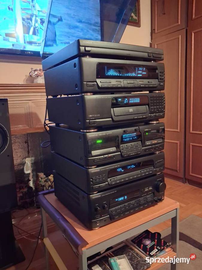 Legendarna wieza Kenwood 6 elementów Wieże i miniwieże Mielec