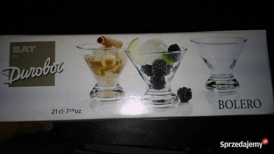 Pucharki do deserów Durobor Bolero 210ml wielkopolskie Poznań