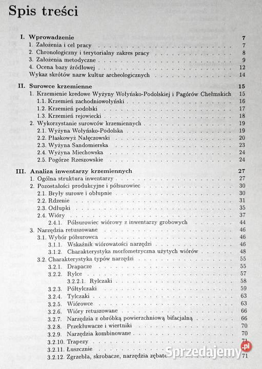 Krzemieniarstwo kultury wołyńskolubelskiej Chełm