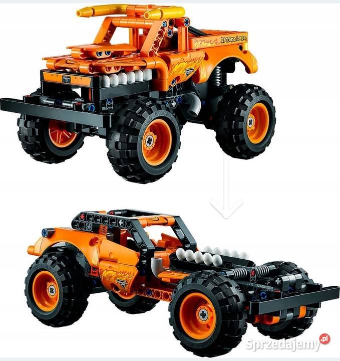 LEGO TECHNIC Monster Jam El Toro Loco 42135 śląskie Mikołów