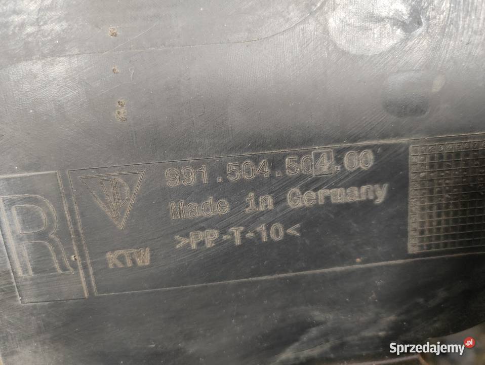 Nadkole Prawy Przód Porsche 911 991 VII Pleszew