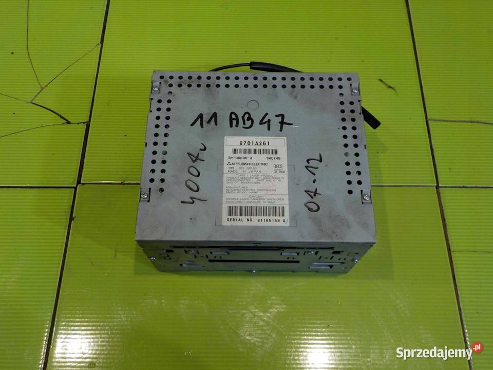 PEUGEOT 4007 07r radio CD 8701A261 Suków