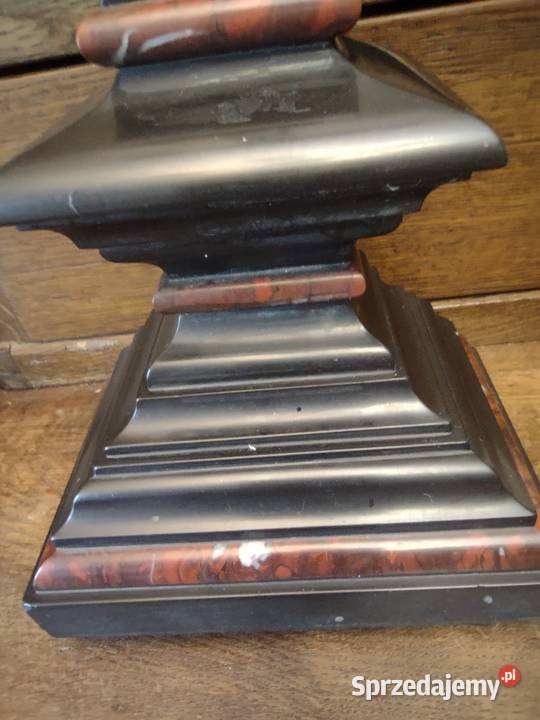 Stary krucyfiks krzyż marmur koniec XIX w Gniezno