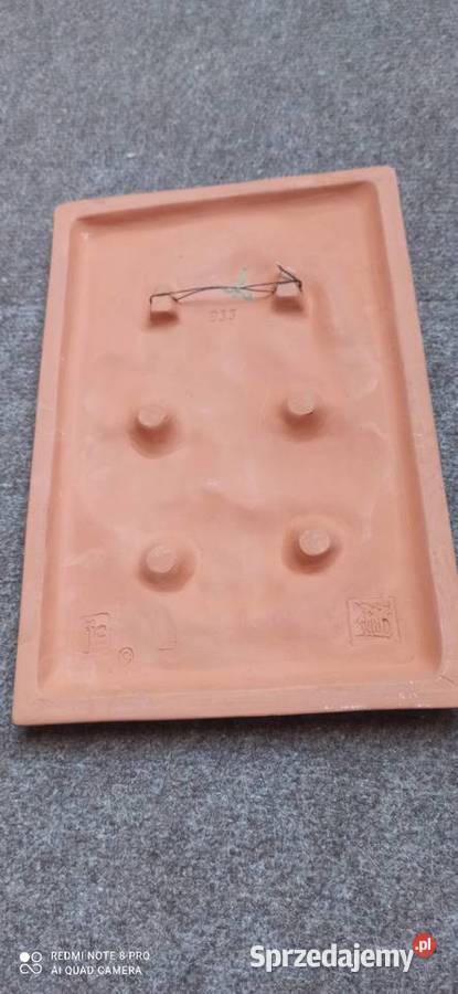 Kafel ceramiczny Z owocami
Sygnowany Jie