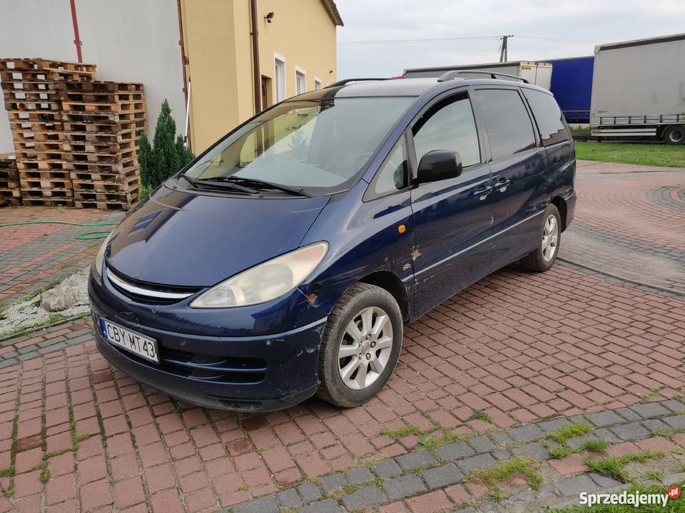 Toyota Previa 20 D4D w super wersji SKÓRY kujawsko-pomorskie Łochowo