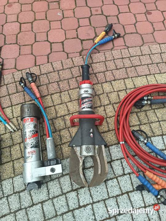 Zestaw narzędzi hydraulicznych do ratowania Motoryzacja Solec-Zdrój