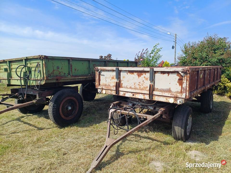 Przyczepy rolnicze różne Zwoleń sprzedam