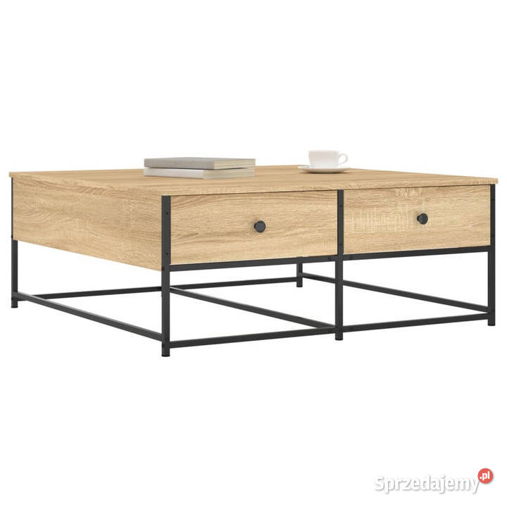 Stolik kawowy dąb sonoma 100x99x40 WM835295 mazowieckie Warszawa