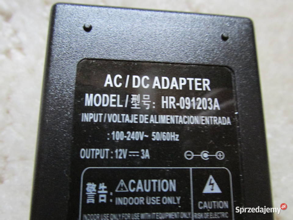 Nowy zasilacz stabilizowany 12V 3A Kraków