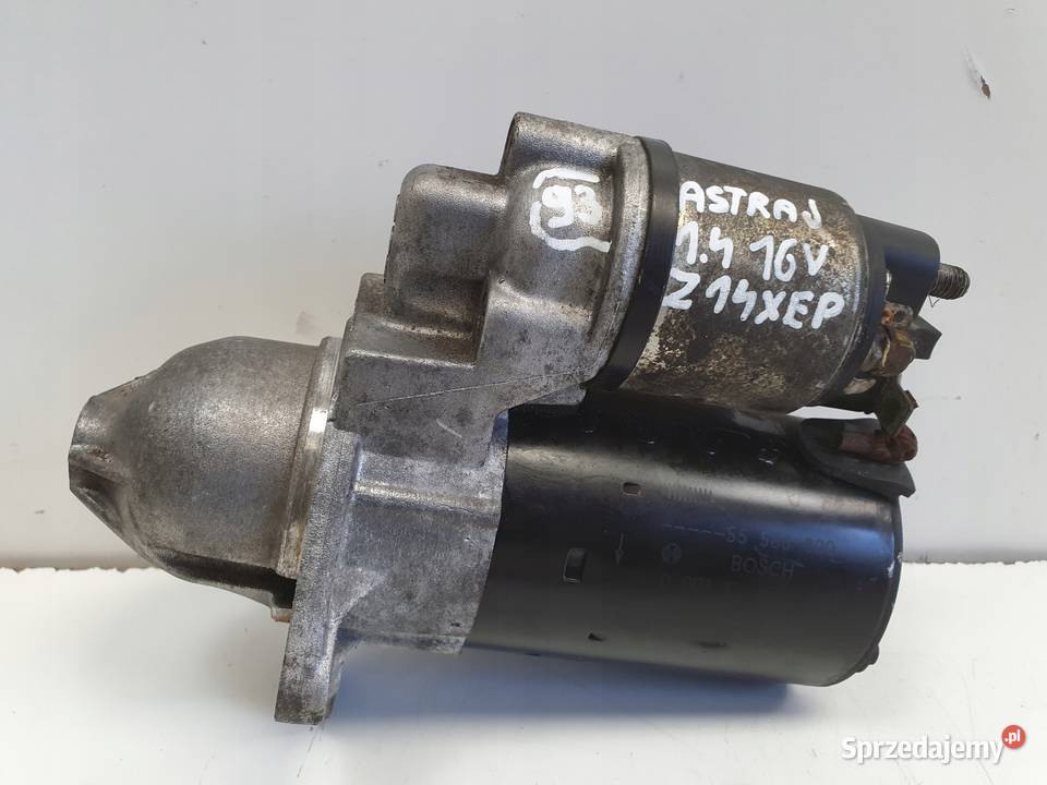 Opel Astra IV J 14 16V ROZRUSZNIK bosch 55566800 Układ elektryczny silnika Janów