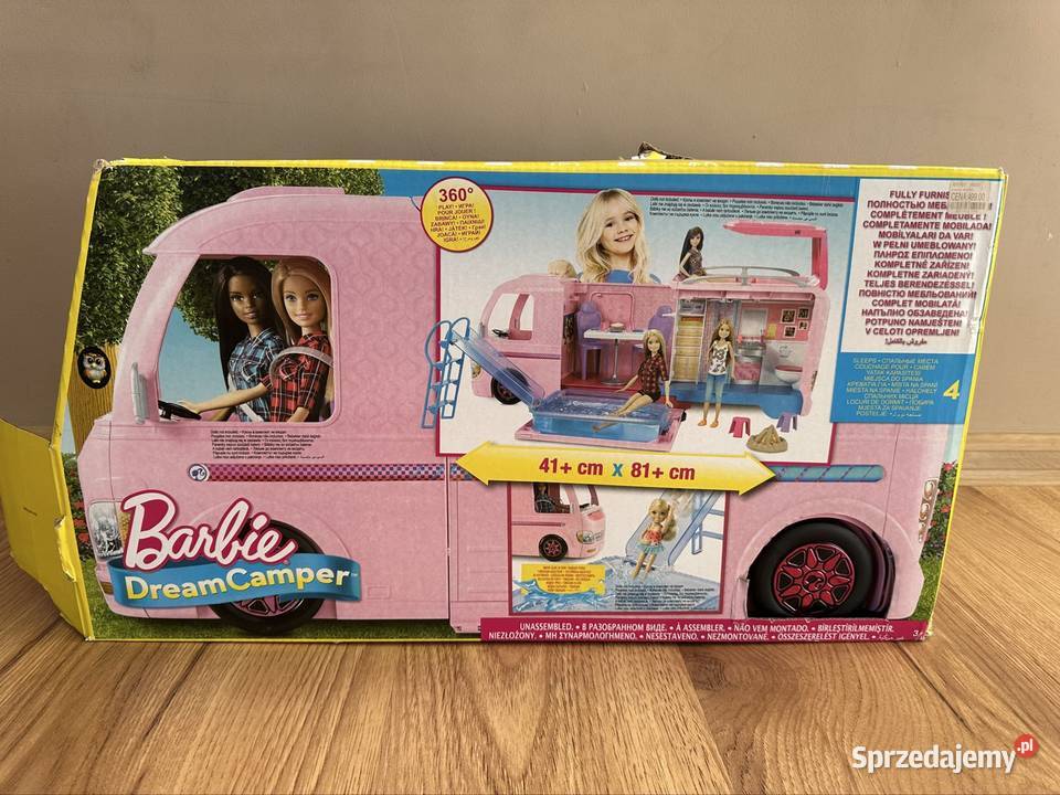 Barbie dream camper różowy Kraśnik sprzedam