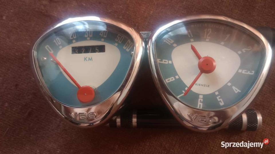 Stary sprawny zegar rowerowy VDOunikat stan Szczebrzeszyn