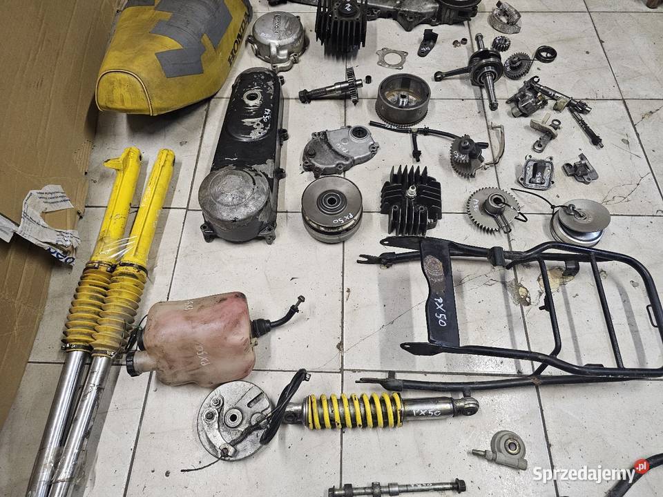 Honda PX 50 części px50 lagi wał amor bagażnik