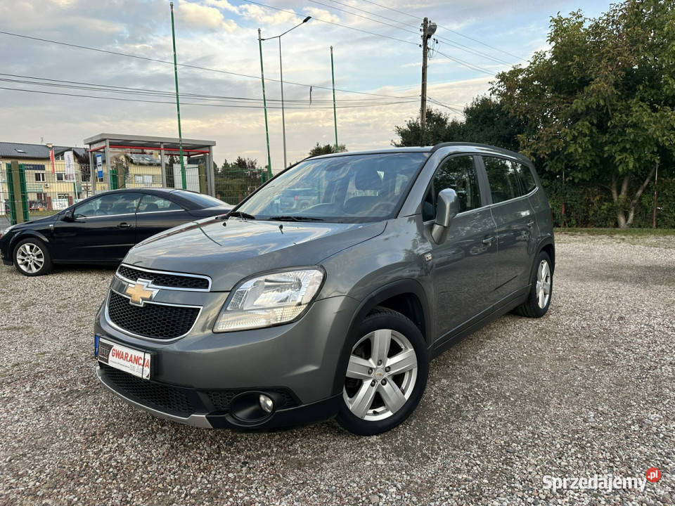 Chevrolet Orlando 18 benzynaNawigacja7 OSÓBSalon szary Warszawa sprzedam