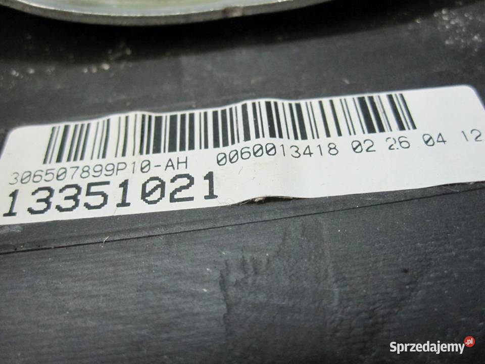 OPEL MERIVA B 12r kierownica skórzana 13351021