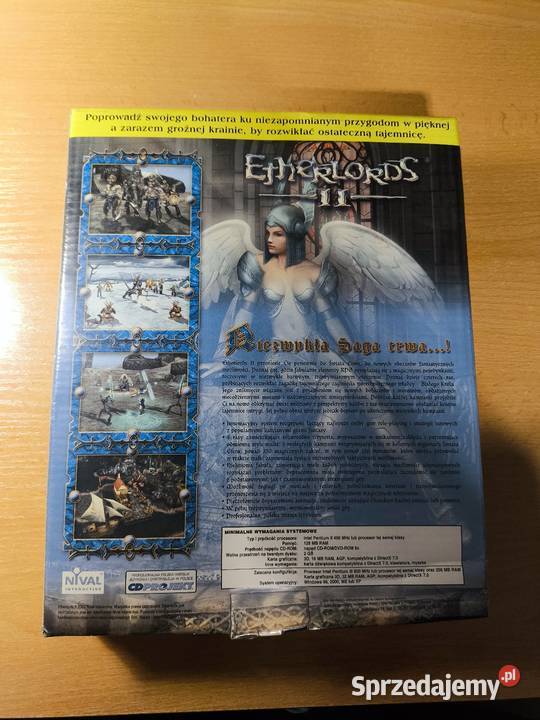 Etherlords II 2 big box fabrycznie nowa gra