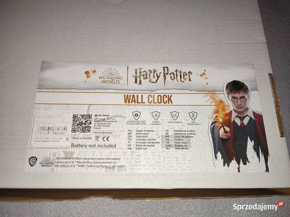 Zegar Ścienny Harry Potter 30 Połysk wielkopolskie Poznań