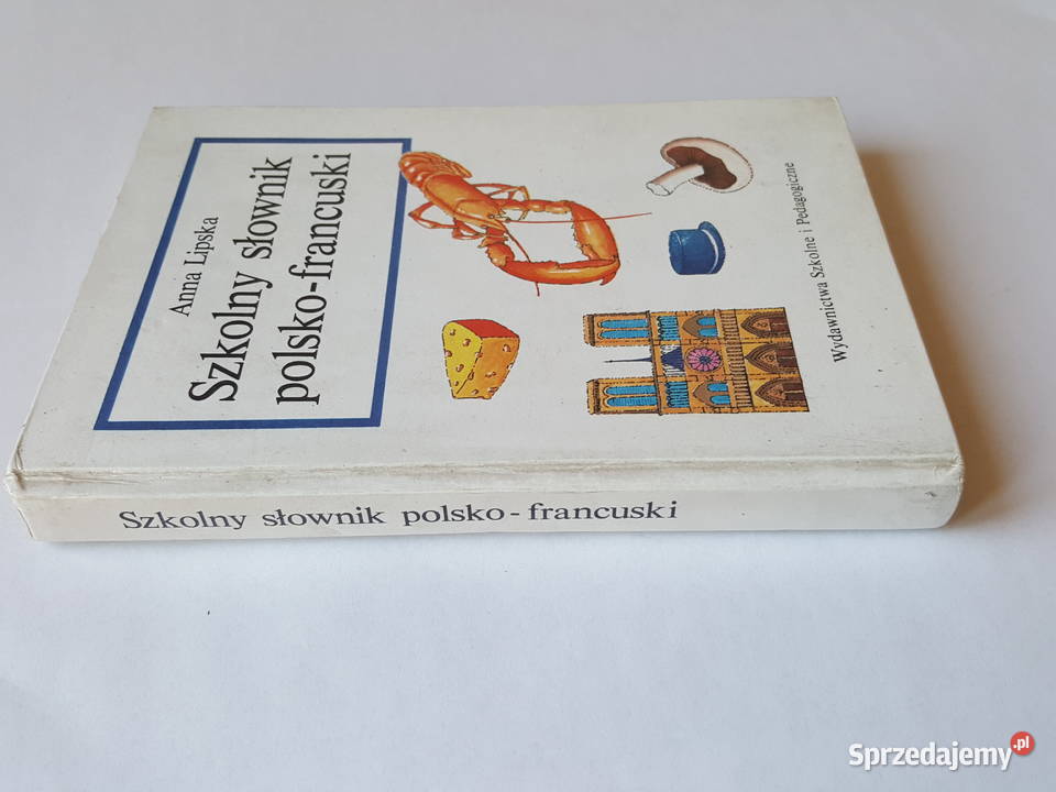 KSIĄŻKA Szkolny słownik polsko francuski Anna Złotniki