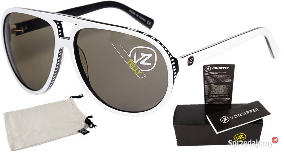 Okulary przeciwsłoneczne Włoskie Von Zipper Filtr UV-400 kat. 2  Dąbrowa Górnicza