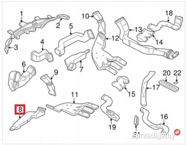 WLOT DOLOT POWIETRZA SAAB 93 900 20 23 25 OEM