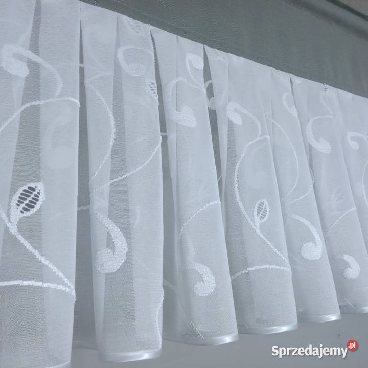 Firany Komplet do okna balkonowego i kuchennego śląskie Częstochowa sprzedam