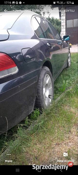 E65 730d w ładnym stanie