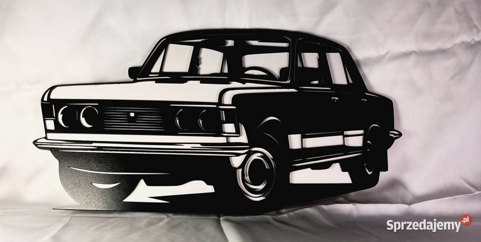 Duży Fiat 125p Piotrków Trybunalski