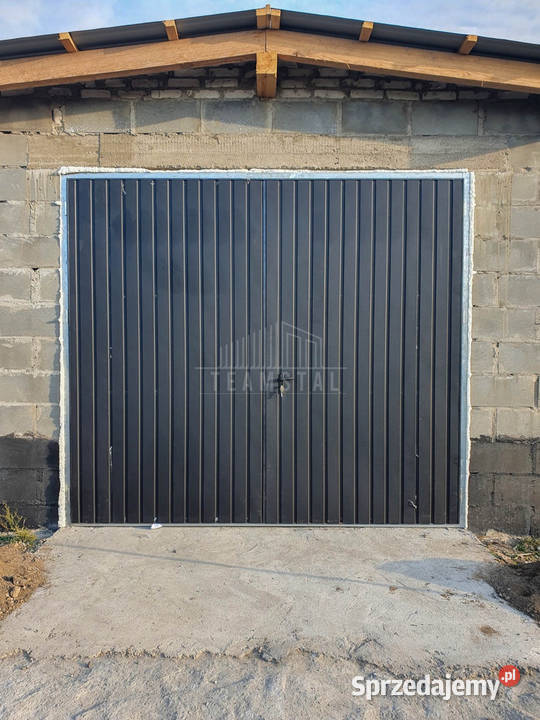 Bramy garażowe na wymiar dwuskrzydłowe ocieplone
