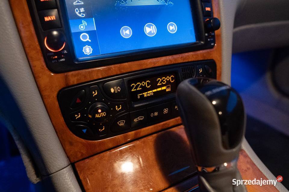 Mercedes CLK w209 32 v6 LPG zdrowy gniazdo AUX CLK Kościerzyna