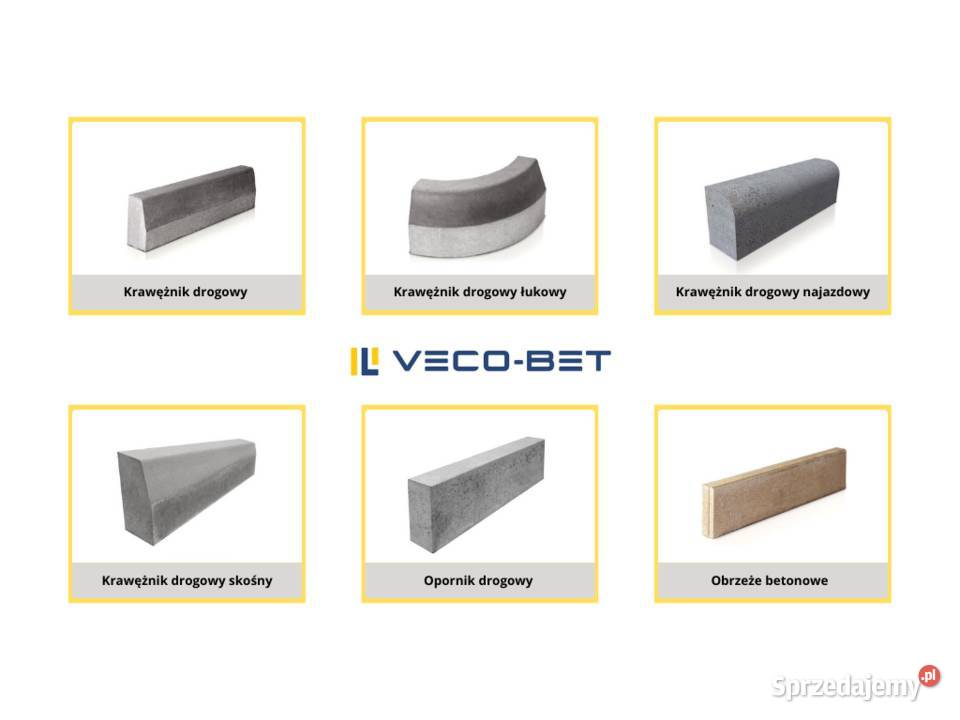 obrzeże betonowe 6x20x100 8x25x100 8x30x100 Radom