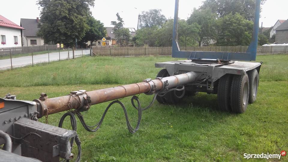 Przyczepa wózek do dłużycy