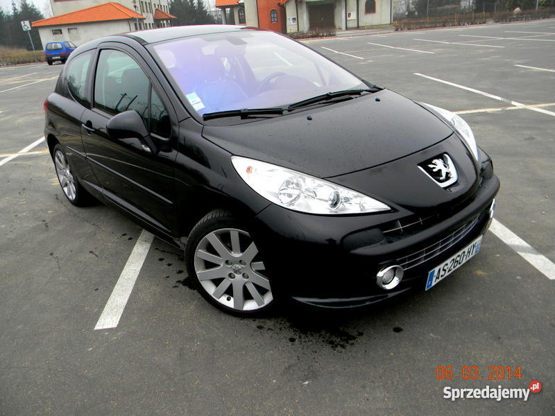 Peugeot 207 16 Turbo 150 2007 centralny zamek Krotoszyn