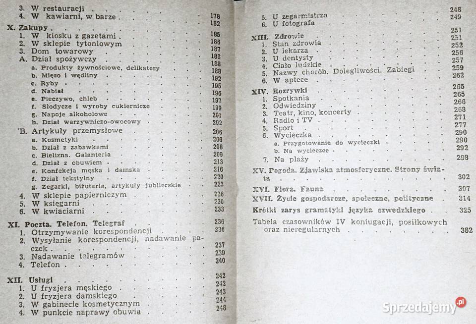 Rozmówki szwedzkie Anita Thierry Chełm sprzedam