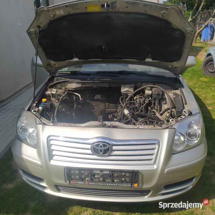 Toyota Avensis T25 1C0 maska błotnik zderzak osobowe Sokołów Podlaski