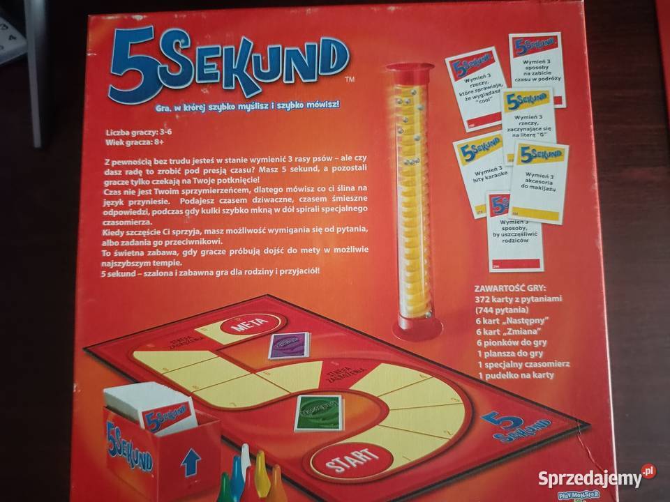 5 Sekund gra planszowa Warszawa